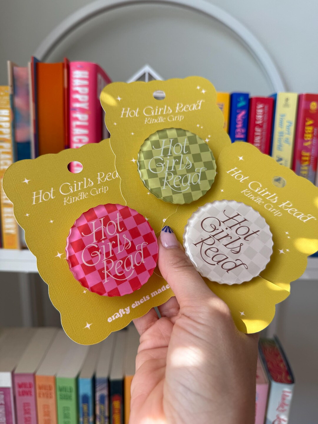 Hot Girls Read Kindle Grip | Kindle Holder | Kindle Accessories | Phone Holder - Etsy | Etsy (US)