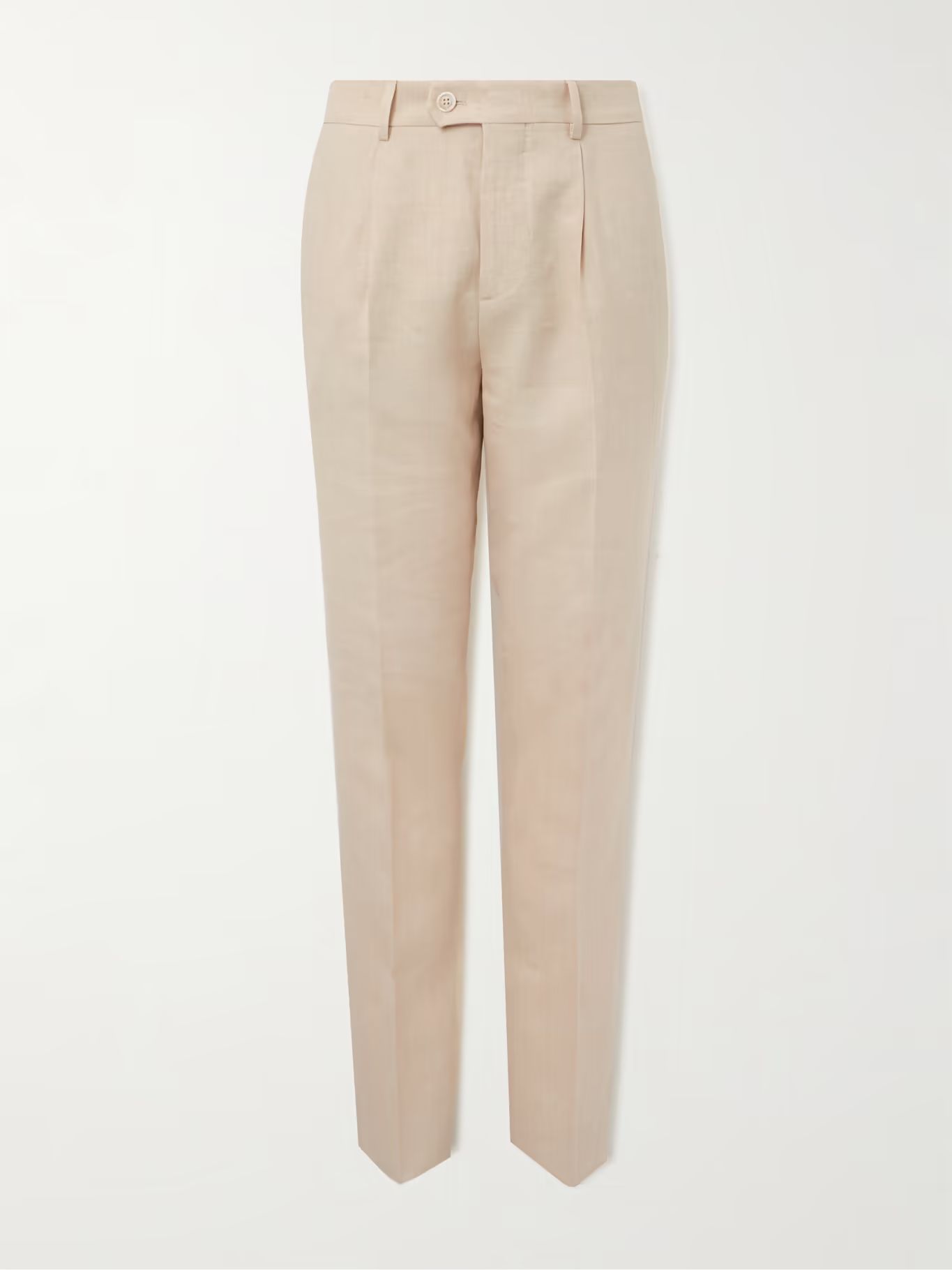 Summer Twist Tapered Linen and Wool-Blend Trousers | Mr Porter (UK)