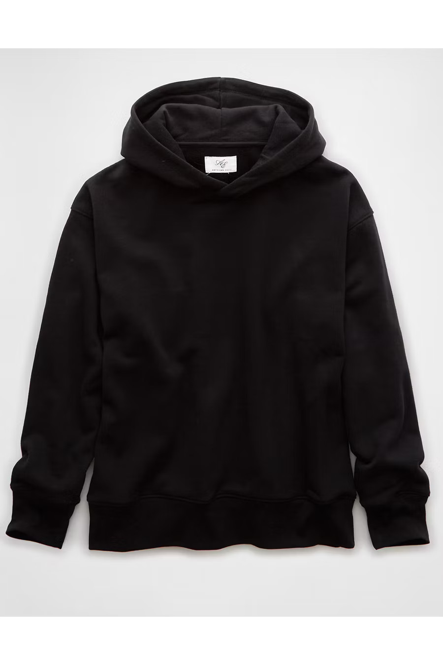 AE Everyday Luxe Hoodie Women's Charcoal XL | American Eagle Outfitters (US & CA)