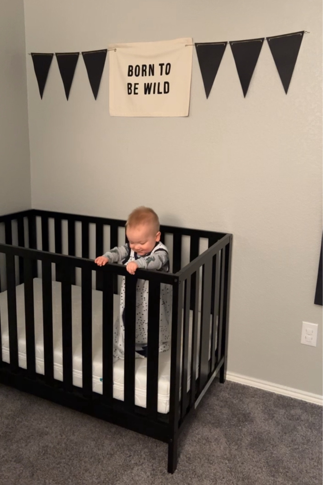 Little boys nursery 🖤

#LTKKids #LTKHome #LTKBaby