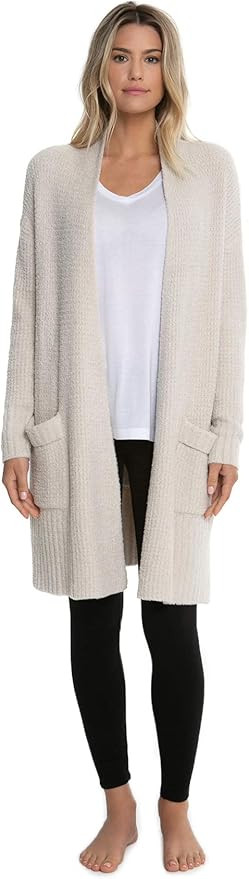 Barefoot Dreams CozyChic Lite Long Weekend Cardi, Long Sleeve Oversized Sweater … | Amazon (US)