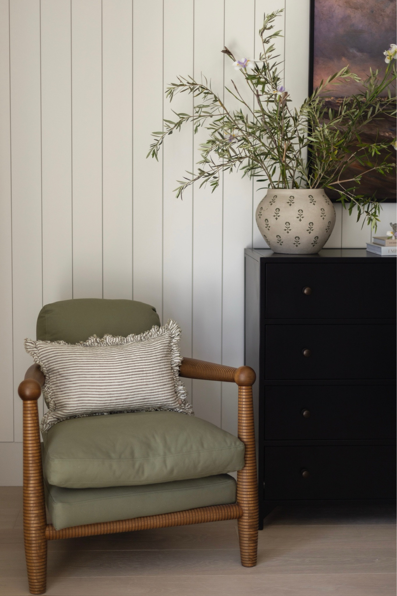 This corner of our home is one of my favorites!