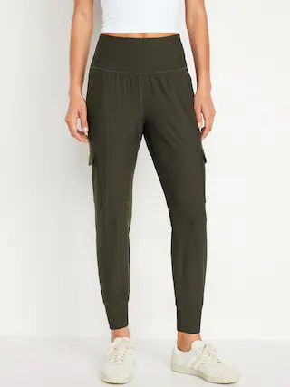 High-Waisted PowerSoft Cargo Joggers for Women | Old Navy (US)