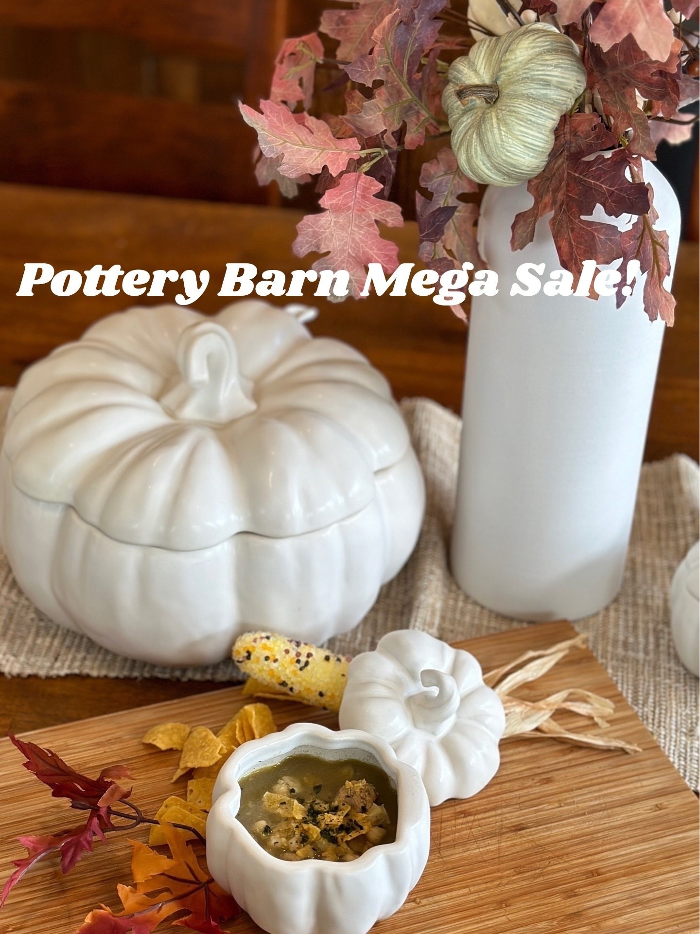 🍂🍃🍁Absolutely stunning Pottery Barn Set you will keep for generations on sale!

#fallfinds #tablescapeideas 

#LTKFindsUnder100 #LTKCyberWeek #LTKHoliday