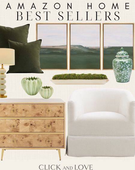 Amazon home best sellers ✨ this beautiful art trio is under $100! 

Wall decor, art, landscape art, framed art, budget friendly home decor, accent chair, swivel chair, upholstered chair, armchair, dresser, nightstand, Burl wood dresser, lamp, table lamp, faux greenery, vase, accent pillow, living room, bedroom, neutral home decor, modern style, traditional style, Interior design, look for less, designer inspired, Amazon, Amazon home, Amazon must haves, Amazon finds, amazon favorites, Amazon home decor #amazon #amazonhome

#LTKstyletip #LTKhome #LTKfindsunder100