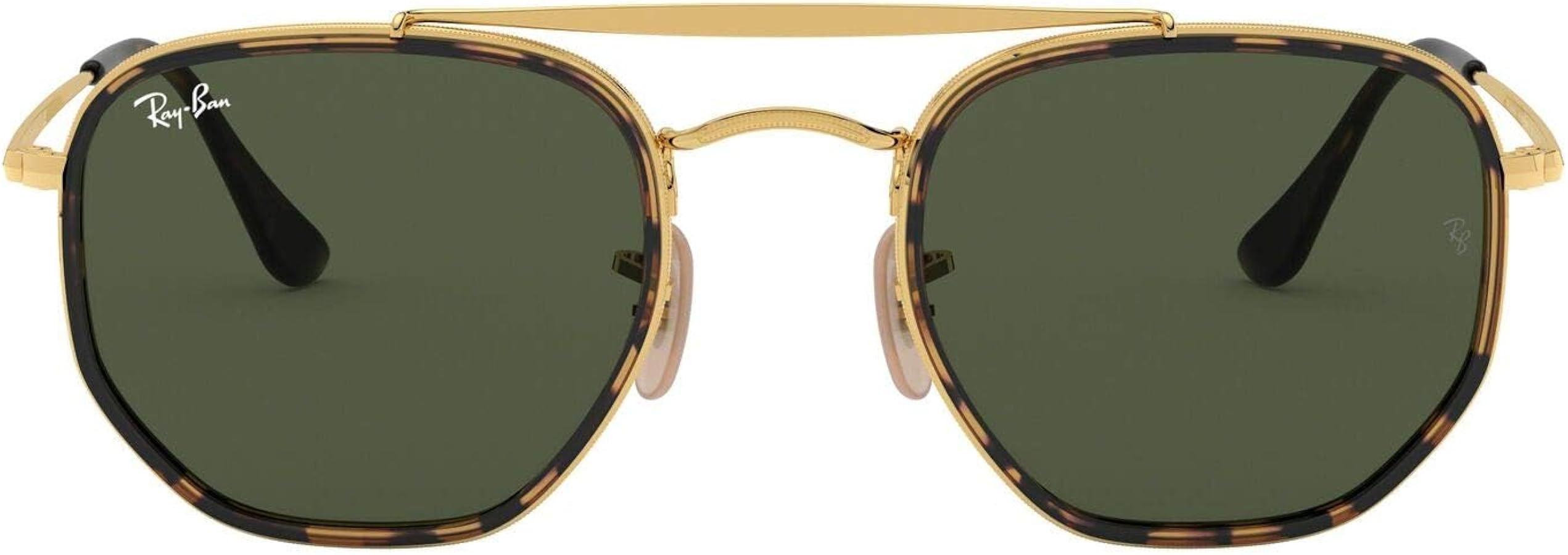 Ray-Ban RB3648m The Marshal Ii Hexagonal Sunglasses | Amazon (US)