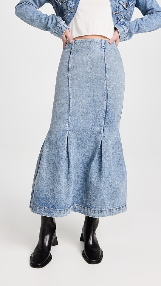 Levine Denim Skirt | Shopbop