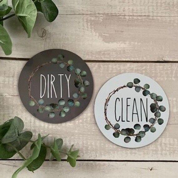 Dishwasher Magnet Clean Dirty, Magnet for Dishwasher clean or dirty, Dishwasher Magnet, Dishwashe... | Etsy (US)