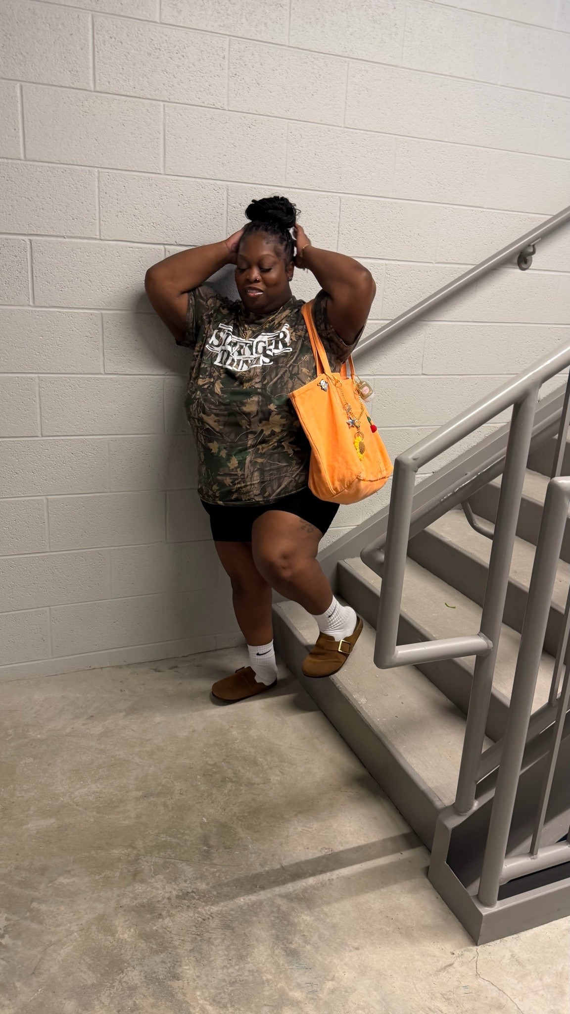 love a biker shorts moment . 🤎🌞

#LTKgrwm #LTKPlusSize #LTKootd