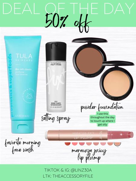 50% off deal of the day

My favorite morning face wash, MAC setting spray, MAC studio fix powder foundation, maracuja juicy lip plump  #blushpink #shacket #jacket #sale #under50 #under100 #under40 #workwear #ootd #bohochic #bohodecor #bohofashion #bohemian #contemporarystyle #modern #bohohome #modernhome #homedecor #amazonfinds #nordstrom #bestofbeauty #beautymusthaves #beautyfavorites #goldjewelry #stackingrings #toryburch #comfystyle #easyfashion #vacationstyle #goldrings #goldnecklaces #fallinspo #lipliner #lipplumper #lipstick #lipgloss #makeup #blazers #primeday #StyleYouCanTrust #giftguide #LTKRefresh #LTKSale #springoutfits #fallfavorites #LTKbacktoschool #fallfashion #vacationdresses #resortfashion #summerfashion #summerstyle #rustichomedecor #liketkit #highheels #Itkhome #Itkgifts #Itkgiftguides #springtops #summertops #Itksalealert #LTKRefresh #fedorahats #bodycondresses #sweaterdresses #bodysuits #miniskirts #midiskirts #longskirts #minidresses #mididresses #shortskirts #shortdresses #maxiskirts #maxidresses #watches #backpacks #camis #croppedcamis #croppedtops #highwaistedshorts #goldjewelry #stackingrings #toryburch #comfystyle #easyfashion #vacationstyle #goldrings #goldnecklaces #fallinspo #lipliner #lipplumper #lipstick #lipgloss #makeup #blazers #highwaistedskirts #momjeans #momshorts #capris #overalls #overallshorts #distressedshorts #distressedjeans #newyearseveoutfits #whiteshorts #contemporary #leggings #blackleggings #bralettes #lacebralettes #clutches #crossbodybags #competition #beachbag #halloweendecor #totebag #luggage #carryon #blazers #airpodcase #iphonecase #hairaccessories #fragrance #candles #perfume #jewelry #earrings #studearrings #hoopearrings #simplestyle #aestheticstyle #designerdupes #luxurystyle #bohofall #strawbags #strawhats #kitchenfinds #amazonfavorites #bohodecor #aesthetics 

#LTKbeauty #LTKunder50 #LTKsalealert