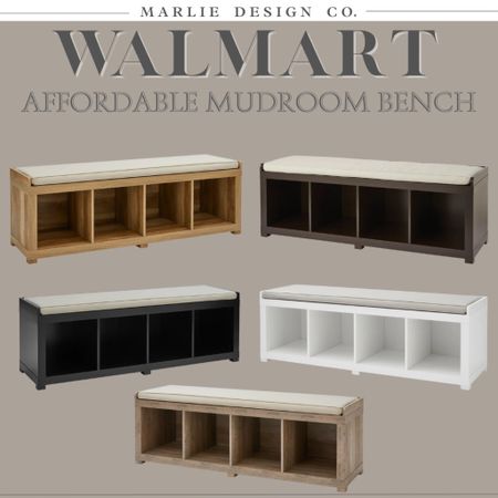 Affordable Mudroom Bench | Walmart Finds | Mudroom furniture | storage furniture | bench | affordable furniture | walmart 

#LTKFind #LTKfamily #LTKhome