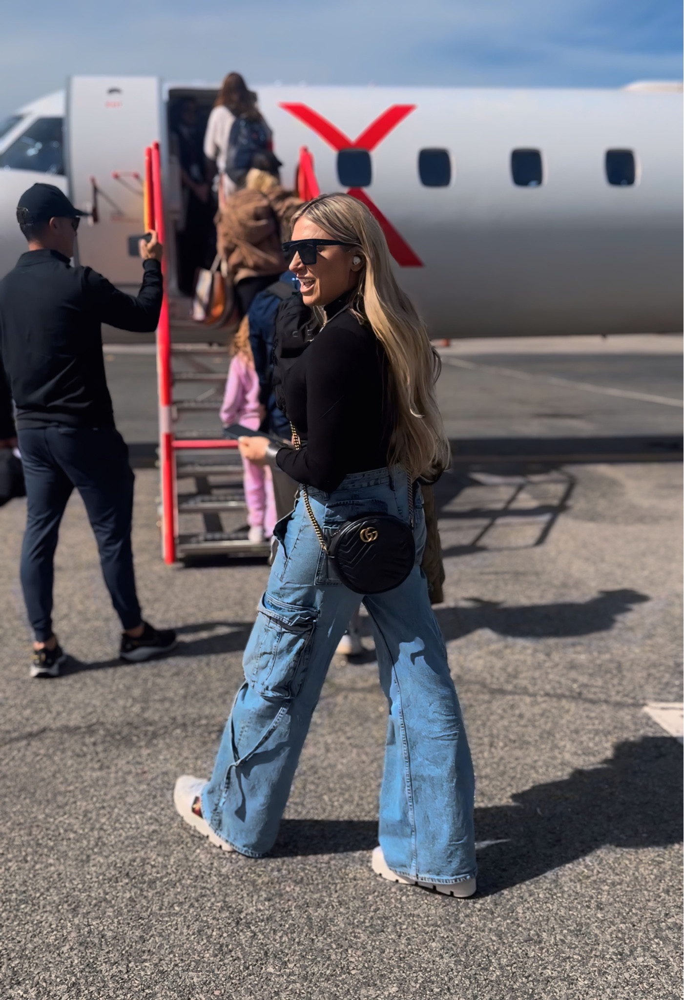 Off to Vegas for another quick trip! Todays denim travel look❤️

#LTKshoecrush #LTKstyletip #LTKtravel