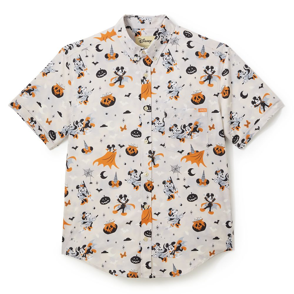 Mickey Mouse ''Mickey, Minnie and Mischief'' Button Down Shirt for Men by RSVLTS – Exclusive | Disney Store