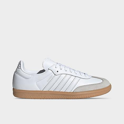 adidas Women's Originals Samba OG SE Casual Shoes in White/White/Grey Size: 5.5 | Finish Line (US)