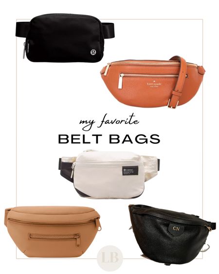 My favorite belt bags