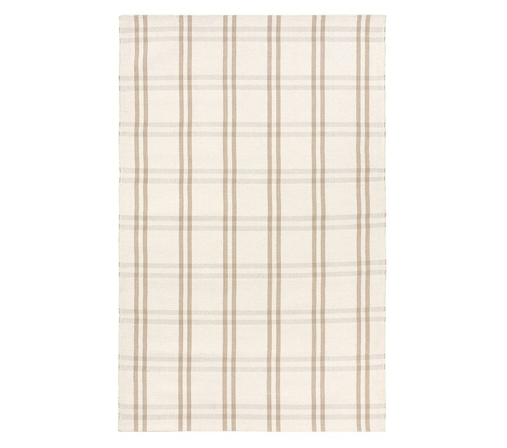 Plaid Woven Rug | Pottery Barn Kids
