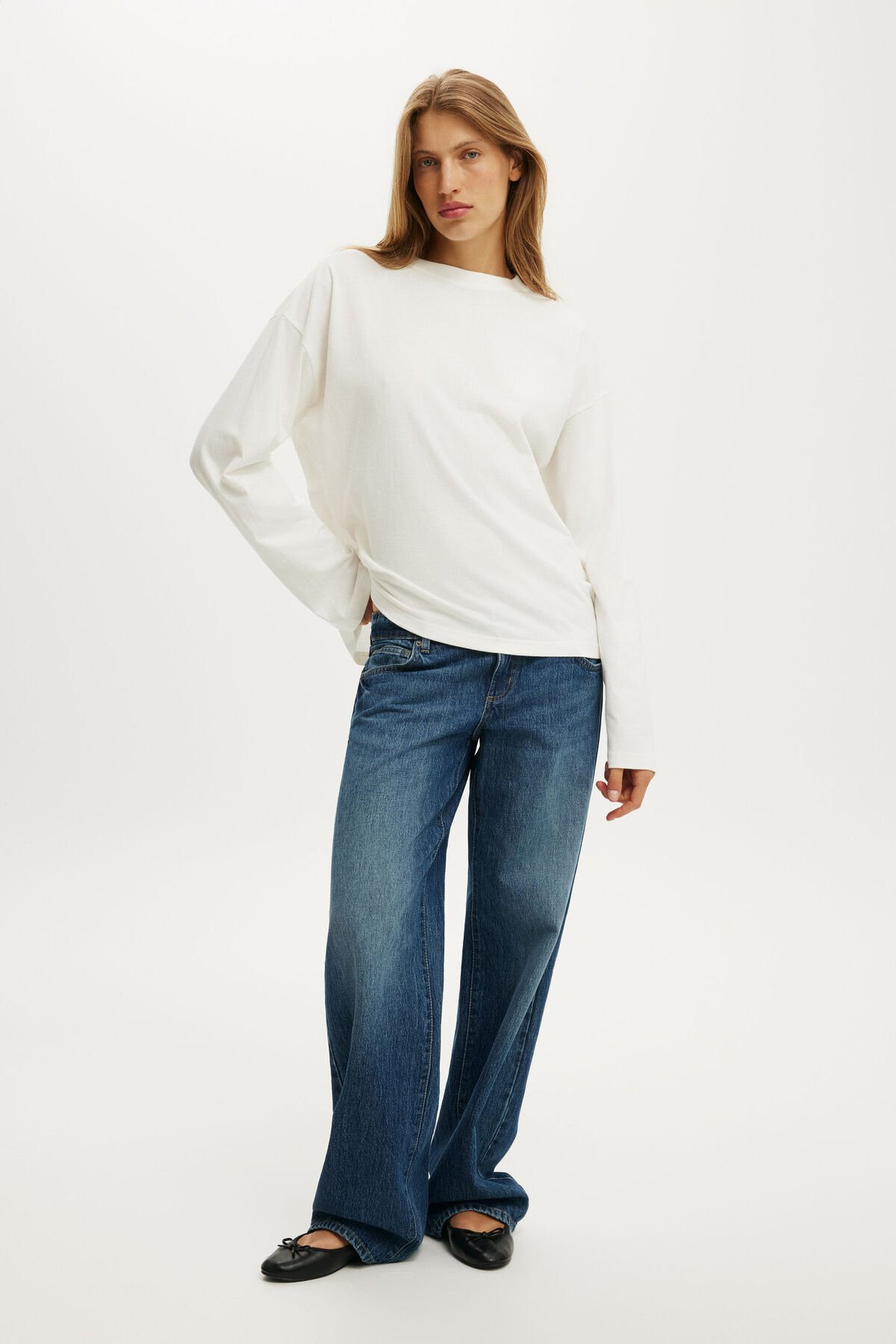 Boxy Long Sleeve Top | Cotton On (ANZ)