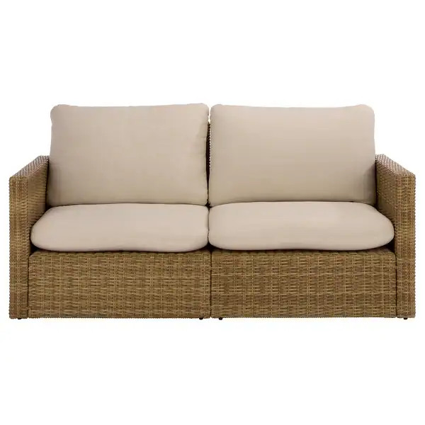 SAFAVIEH Outdoor Living Emma Sofa - 66"W x 32"D x 30"H | Bed Bath & Beyond