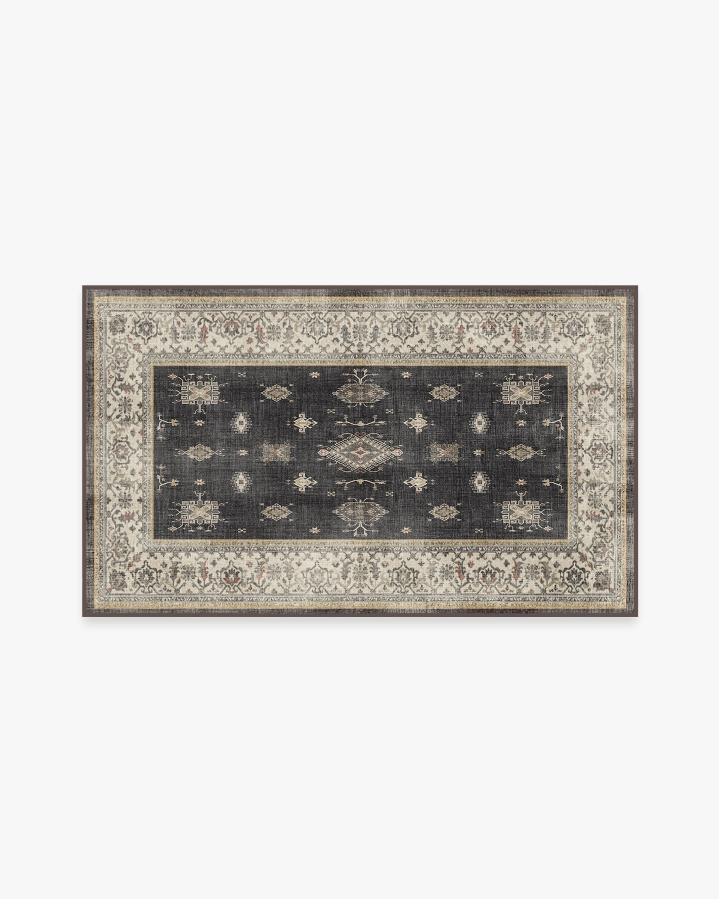 Verena Dark Wood Rug | Ruggable