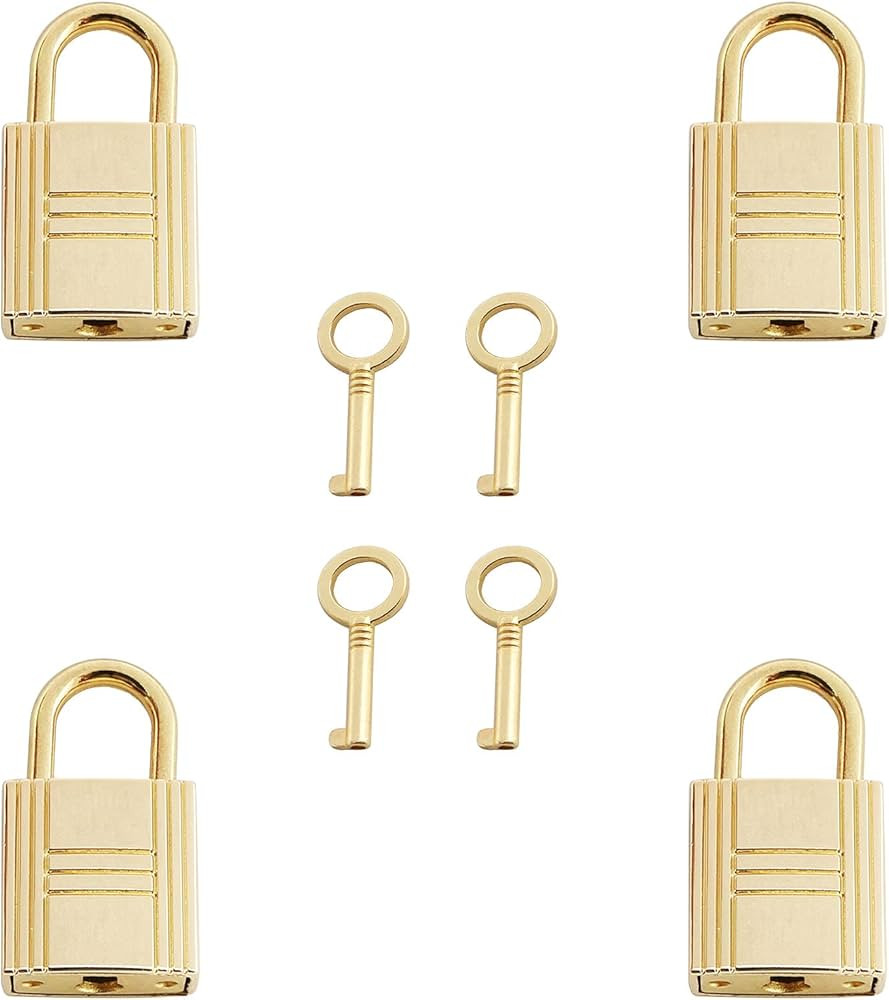 heyous 4pcs Zinc Alloy Archaize Padlocks Key Lock with Key for Wooden Boxes Jewelry Box Storage B... | Amazon (US)