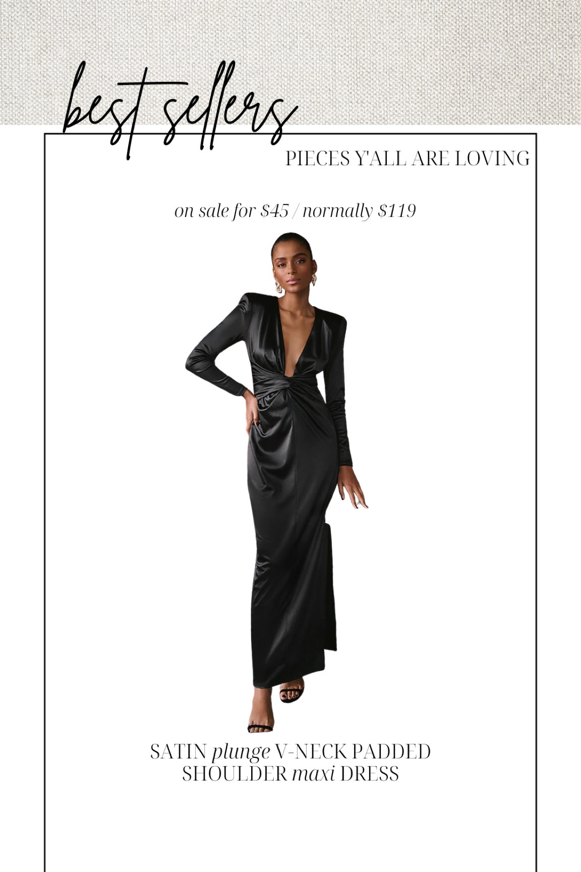 Express holiday dress on sale for $45 

Holiday outfit, Christmas dress, wedding guest dress, winter wedding, holiday party, gift guide, satin maxi, long sleeve dress, sale alert 

#LTKHoliday #LTKsalealert #LTKunder50