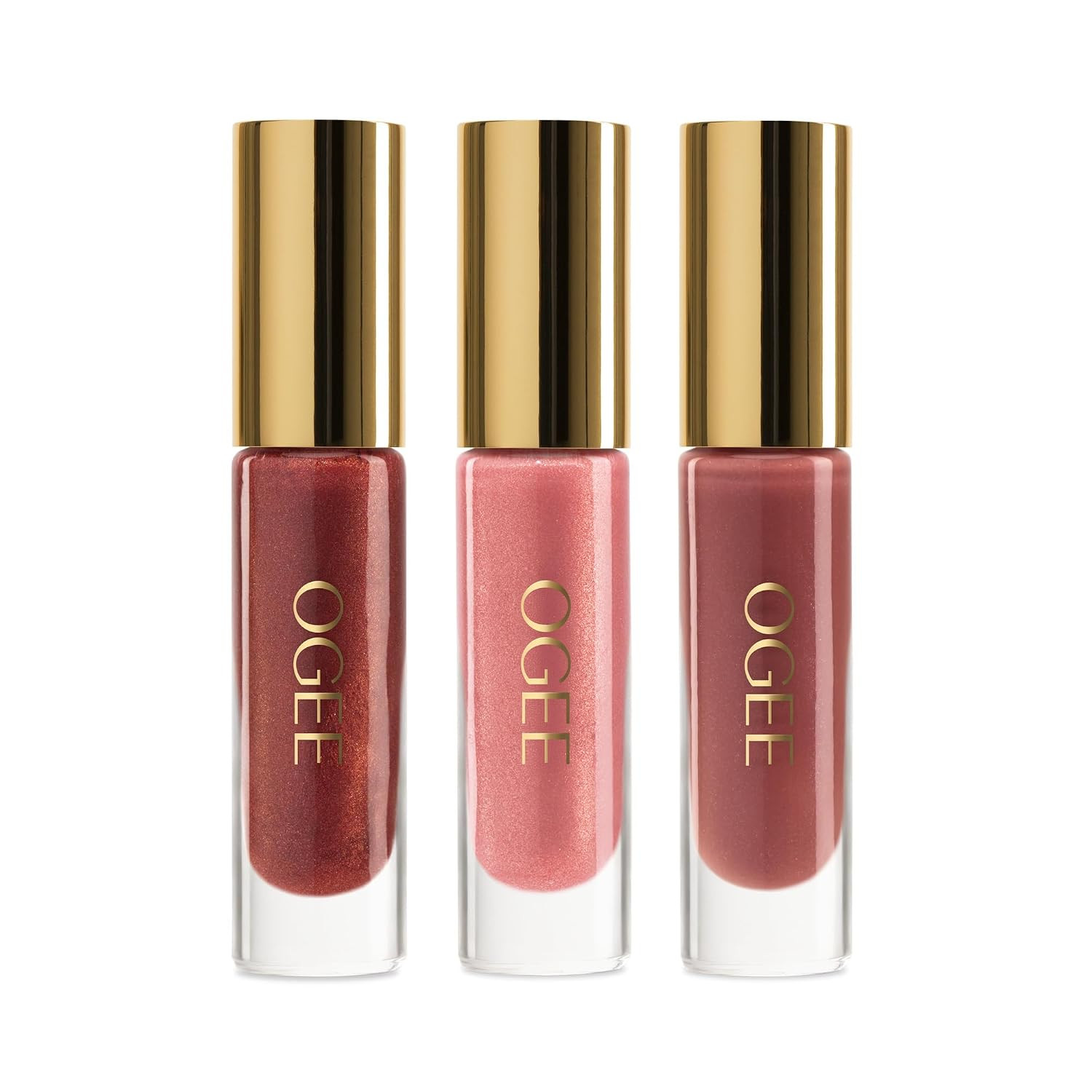 Ogee Glimmer Lip Gloss Trio, Includes Anemone, Poppy & Freesia | Amazon (US)