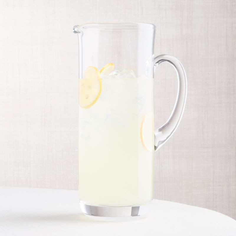Crescent Pitcher + Reviews | Crate and Barrel | Crate & Barrel