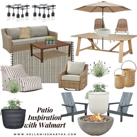 Working on refreshing our patio and found all these great finds at Walmart!  
#walmart #patio #outdoors #backyard #porch

#LTKfamily #LTKSeasonal #LTKhome