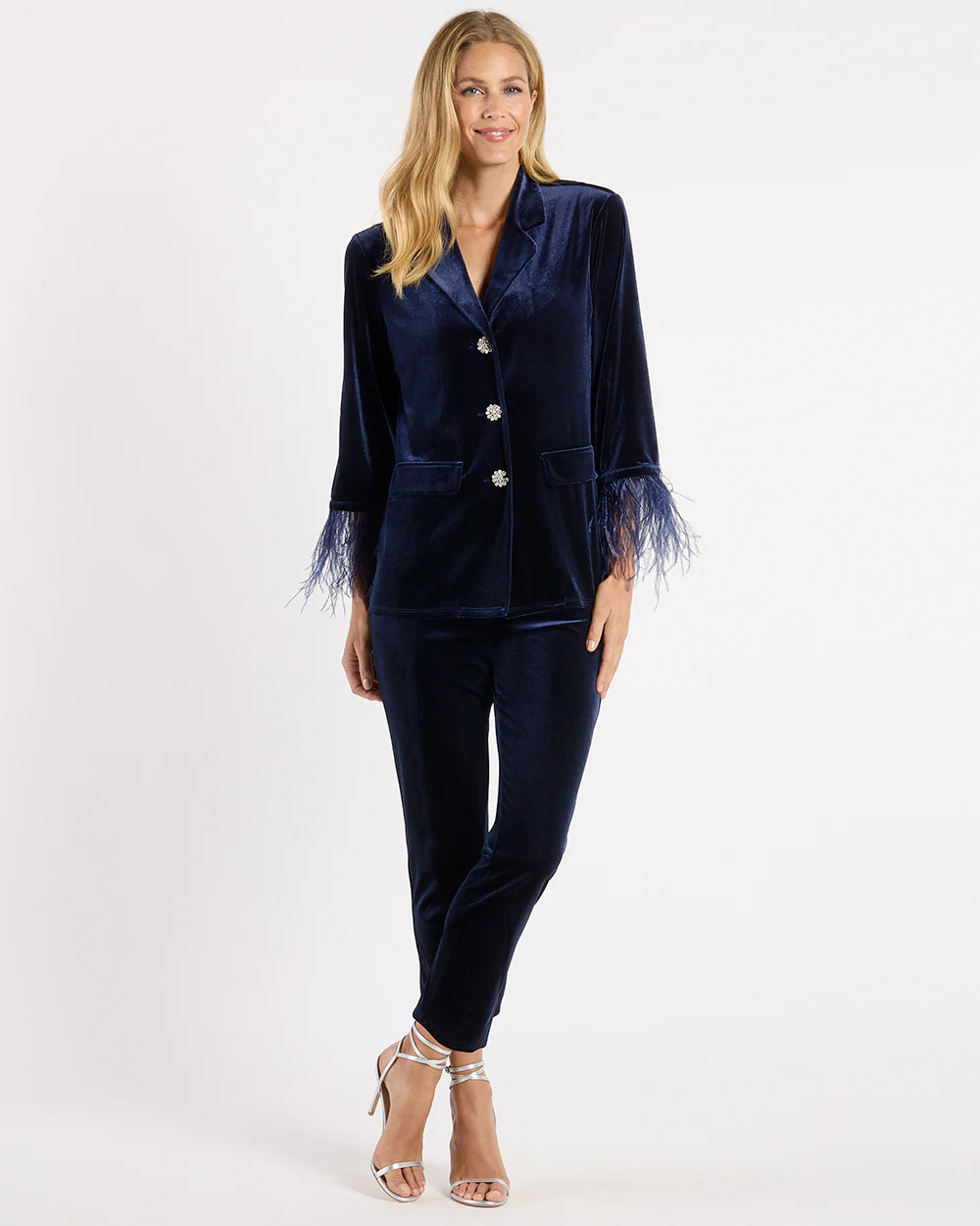 Lucia Pant - Stretch Velvet | Jude Connally