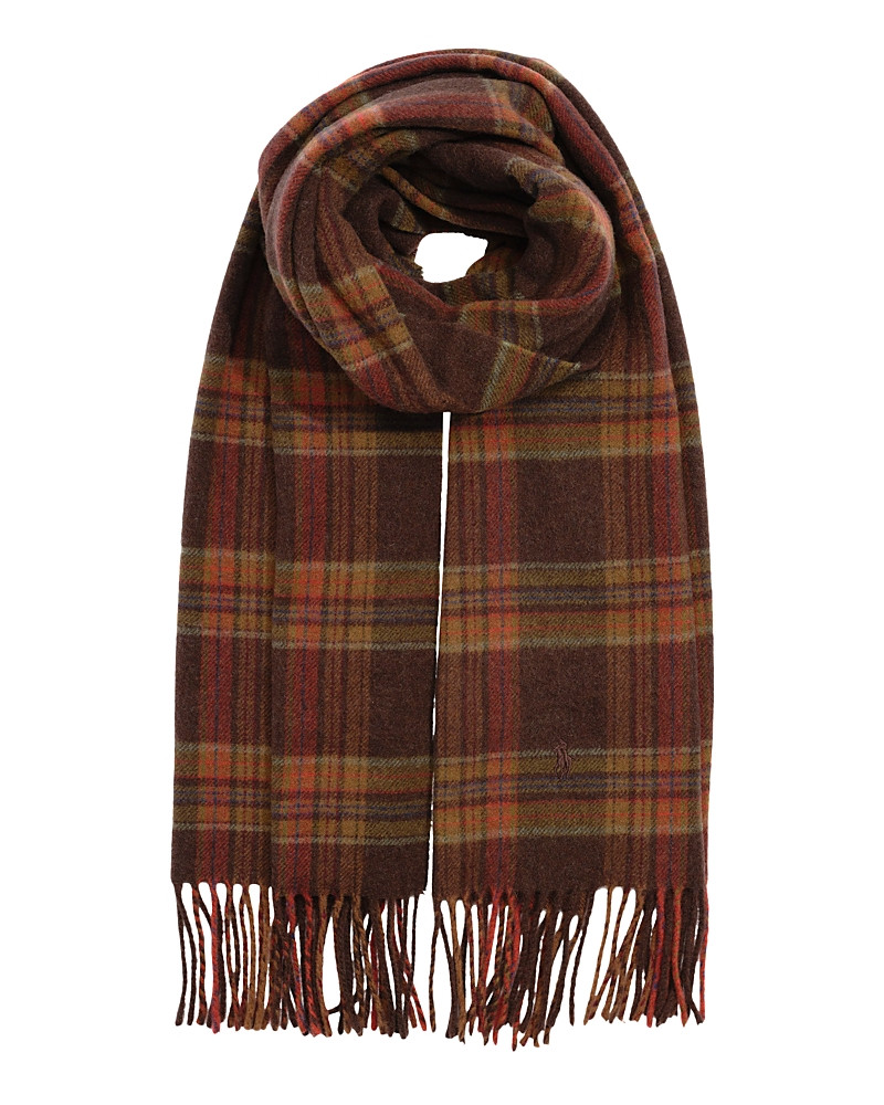 Polo Ralph Lauren Wool & Cashmere Plaid Scarf | Bloomingdale's (US)