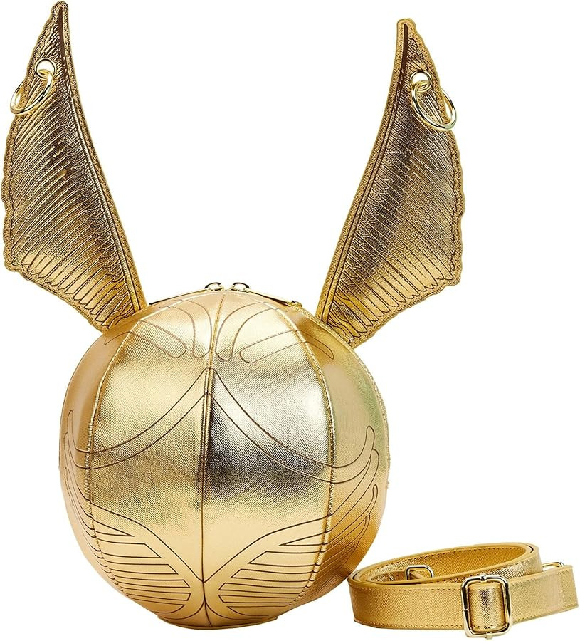 Loungefly Harry Potter Golden Snitch Crossbody Bag | Amazon (US)
