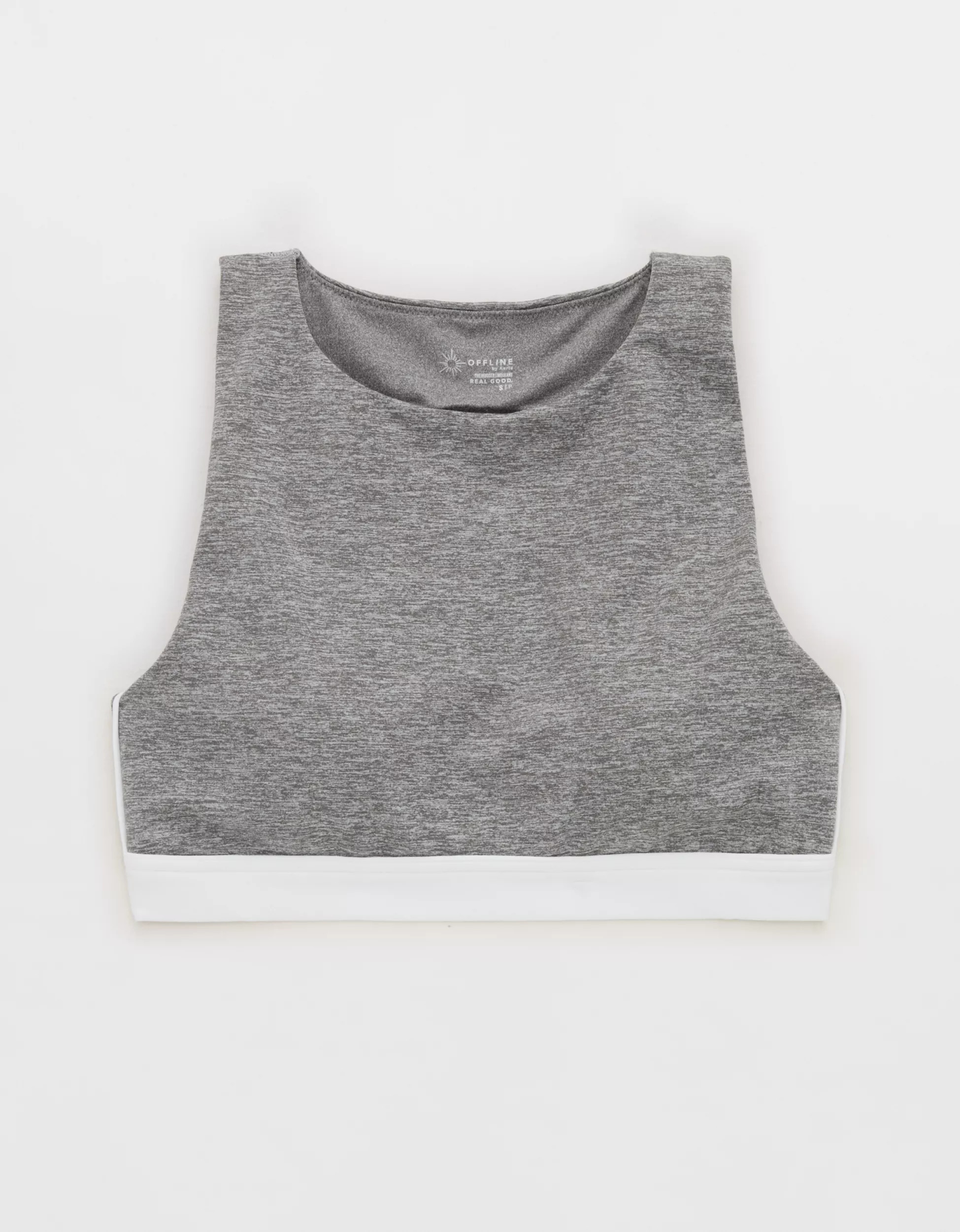 OFFLINE By Aerie The Hugger High Neck Sports Bra | American Eagle Outfitters (US & CA)