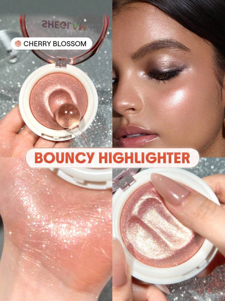 SHEGLAM Glowchi Bouncy Illuminante-Cherry Blossom Marchio Bellezza Trucco Cosmetico Per Donne Ragazze Perfetto Per Autunno Inverno Ideale Per Y2K Elegante Moda Adatto Per Compleanno Presente Halloween Festa Pronto Migliore Colore | SHEIN