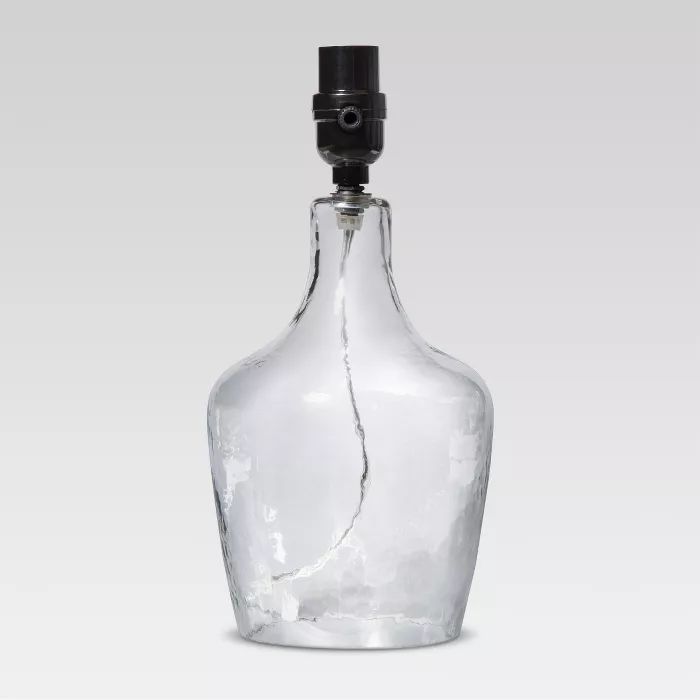 Artisan Glass Jug Small Lamp Base Clear - Threshold™ | Target