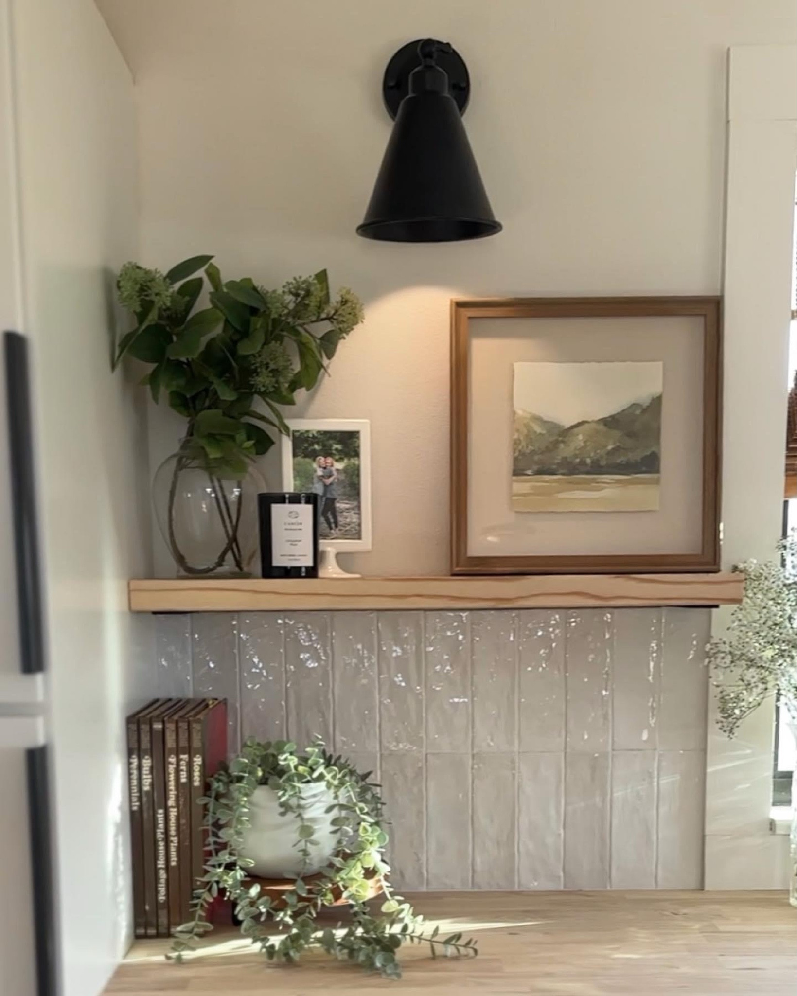 Installed some floating shelves in our laundry room a few months ago & I’m still obsessed with how it turned out 🥰 Using the battery operated puck lights allowed us to place these sconces without any hardwiring! They make the perfect statement! 

#LTKhome #LTKsalealert #LTKfindsunder100