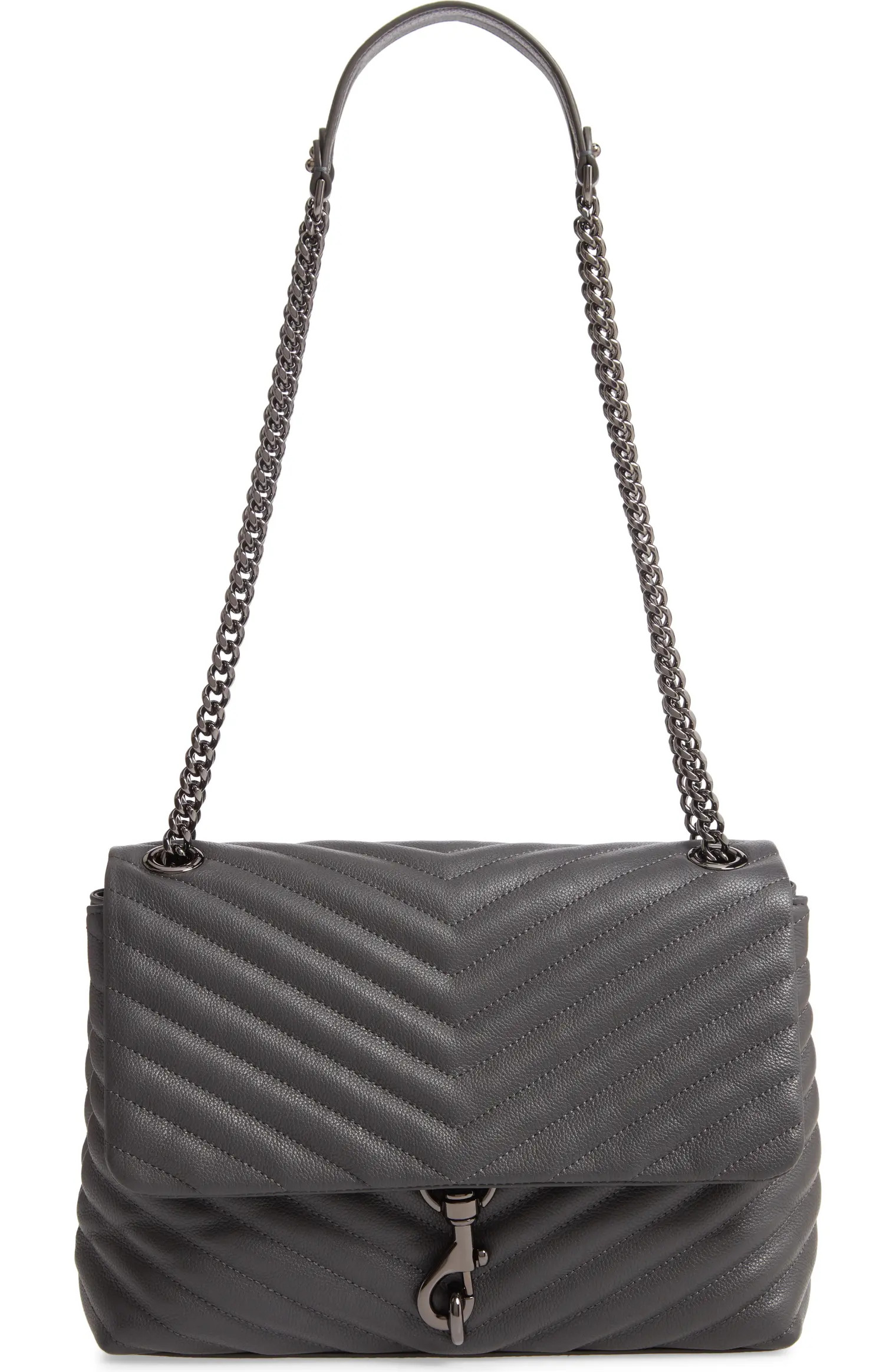 Edie Flap Quilted Leather Shoulder Bag | Nordstrom