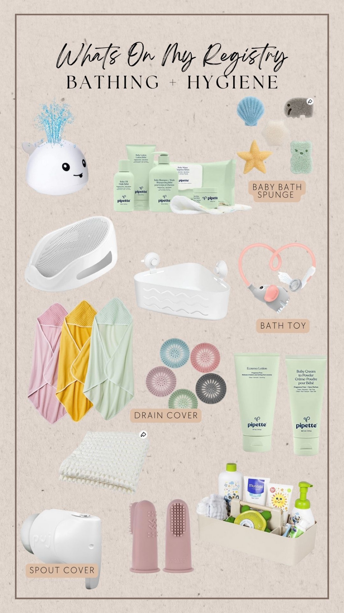 What’s on my baby registry! 

Baby, bath, nursery 