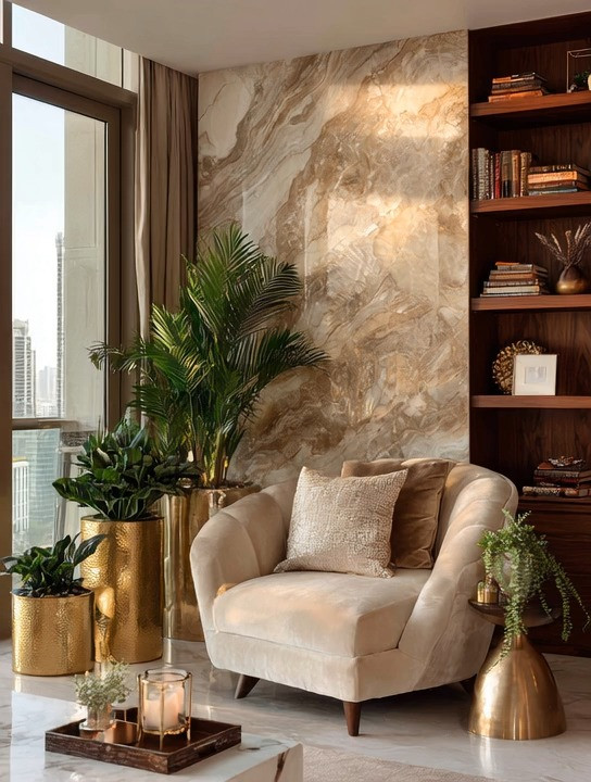  An ivory velvet chair paired with gold planters is all it takes to create a refined high-rise corner that feels calm, luxurious, and intentional. Soft textures balance the strength of architectural views, while greenery brings life and warmth into the space. This is understated luxury — minimal pieces, maximum impact, and a corner designed for quiet moments and beautiful light.

#HighRiseLiving
#IvoryVelvet
#GoldPlanters
#LuxuryHomeDecor
#CozyCorner
#ModernElegance
#HotelLuxeAtHome
#ElegantAndDriven

 

#LTKHome