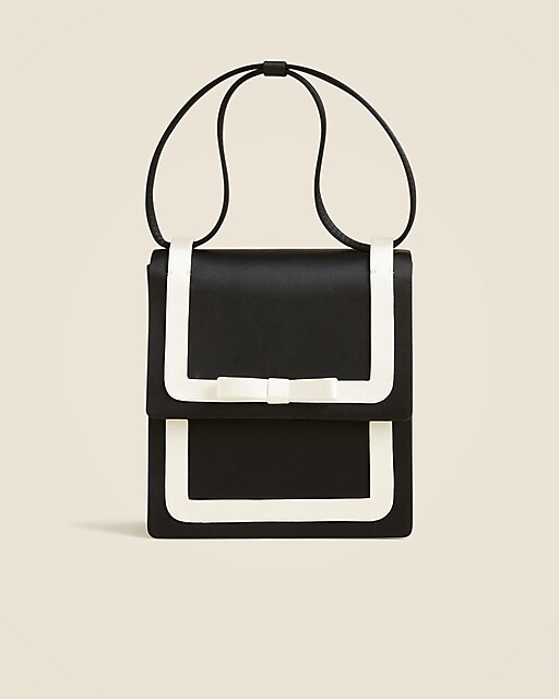 Collection small bow bag in satin | J. Crew US