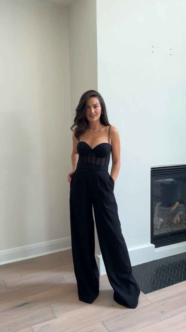 The perfect jumpsuit for a holiday party🖤

#LTKHoliday #LTKSeasonal #LTKstyletip