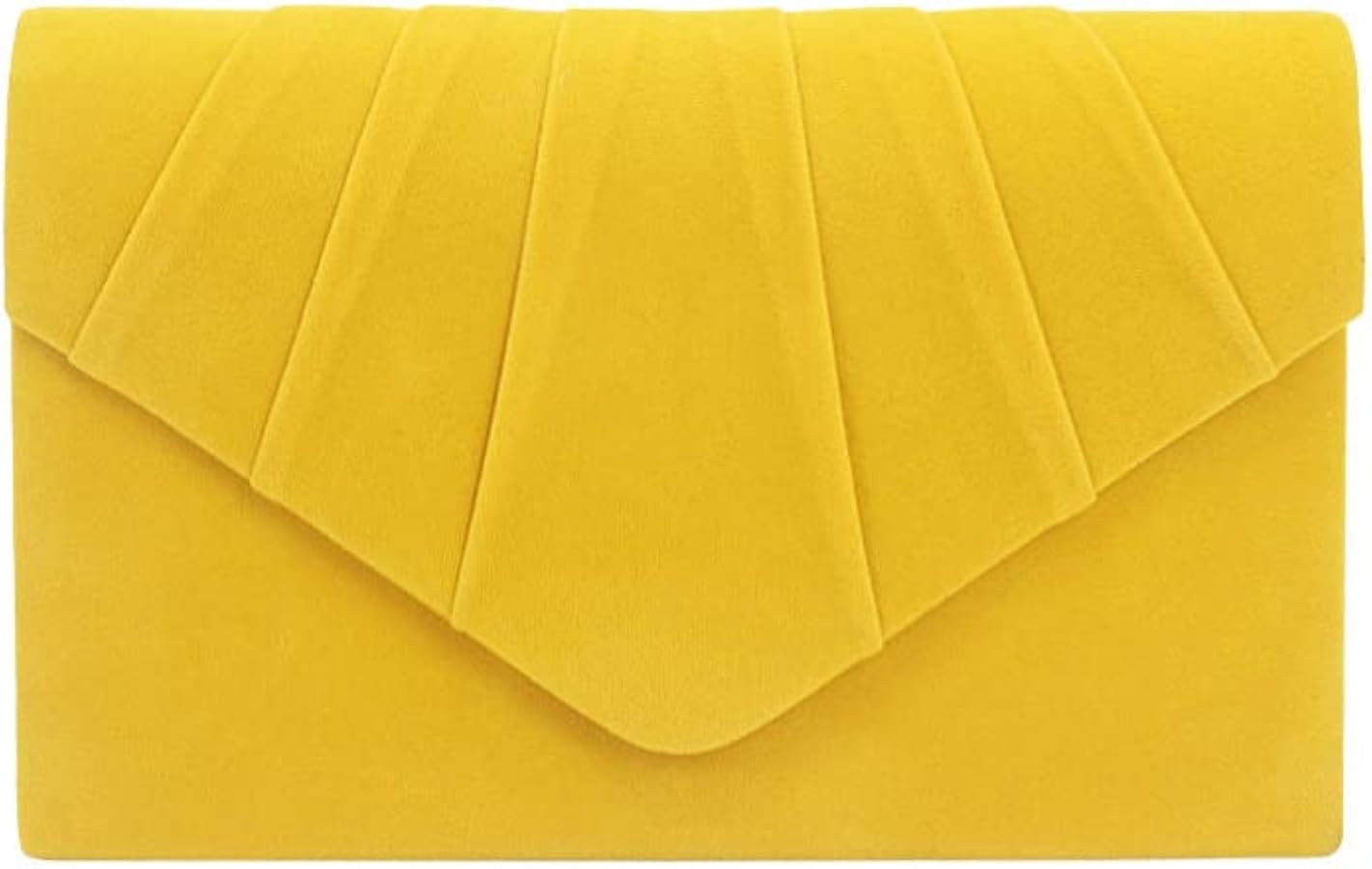 Women's Evening Bag Pleated Envelope Clutch Handbag Velvet Purse Wedding Party Bridal Shoulder Ba... | Amazon (US)