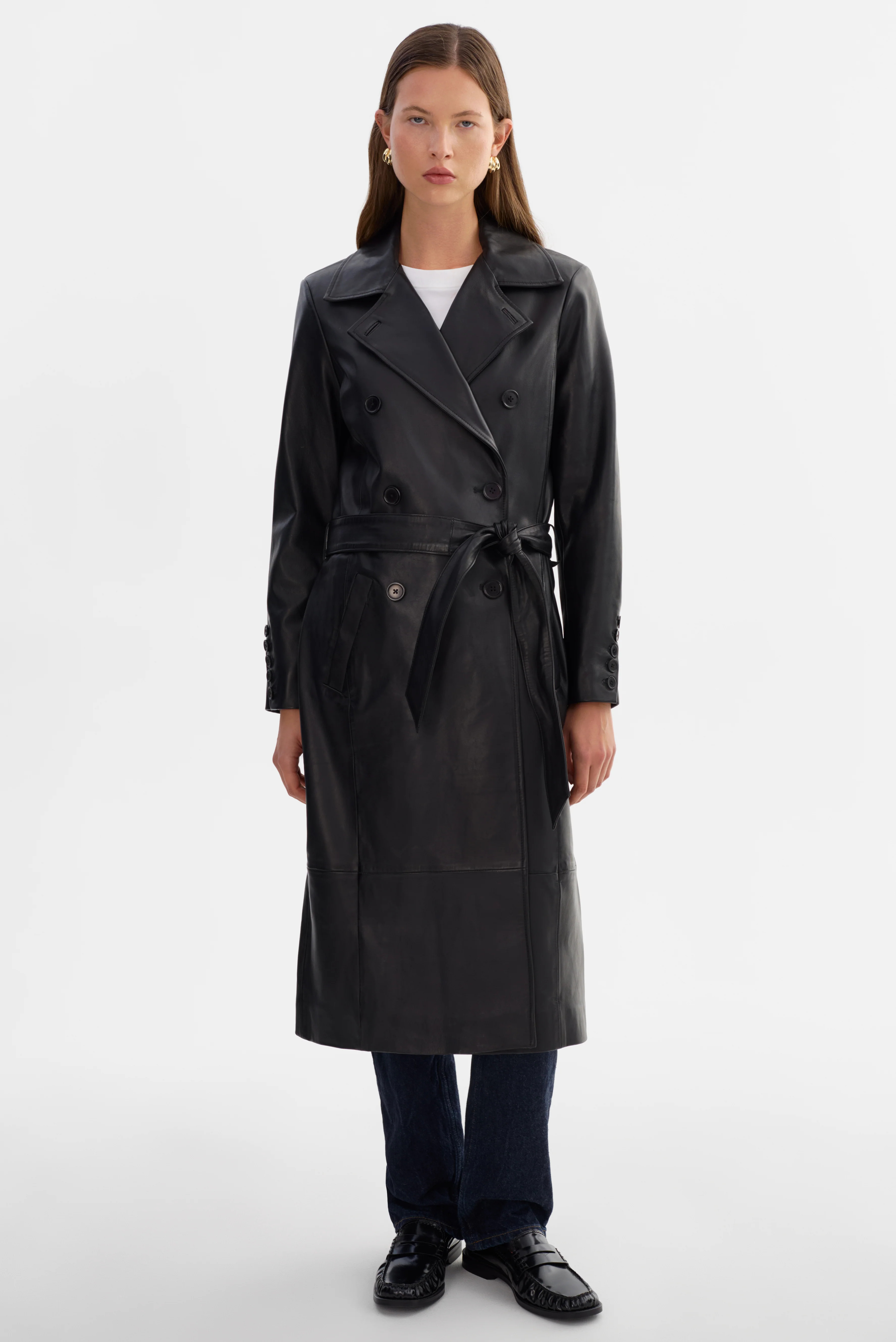 ERMA | Leather Trench Coat | LAMARQUE