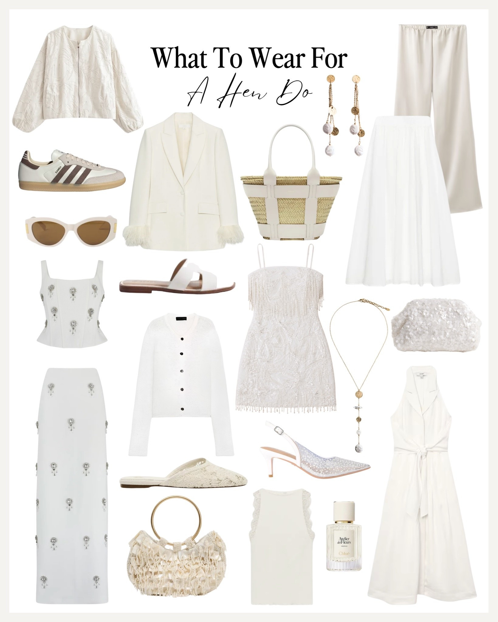 Hen Do (Bride To Be) Capsule Wardrobe 🤍💍

#LTKwedding #LTKpartywear