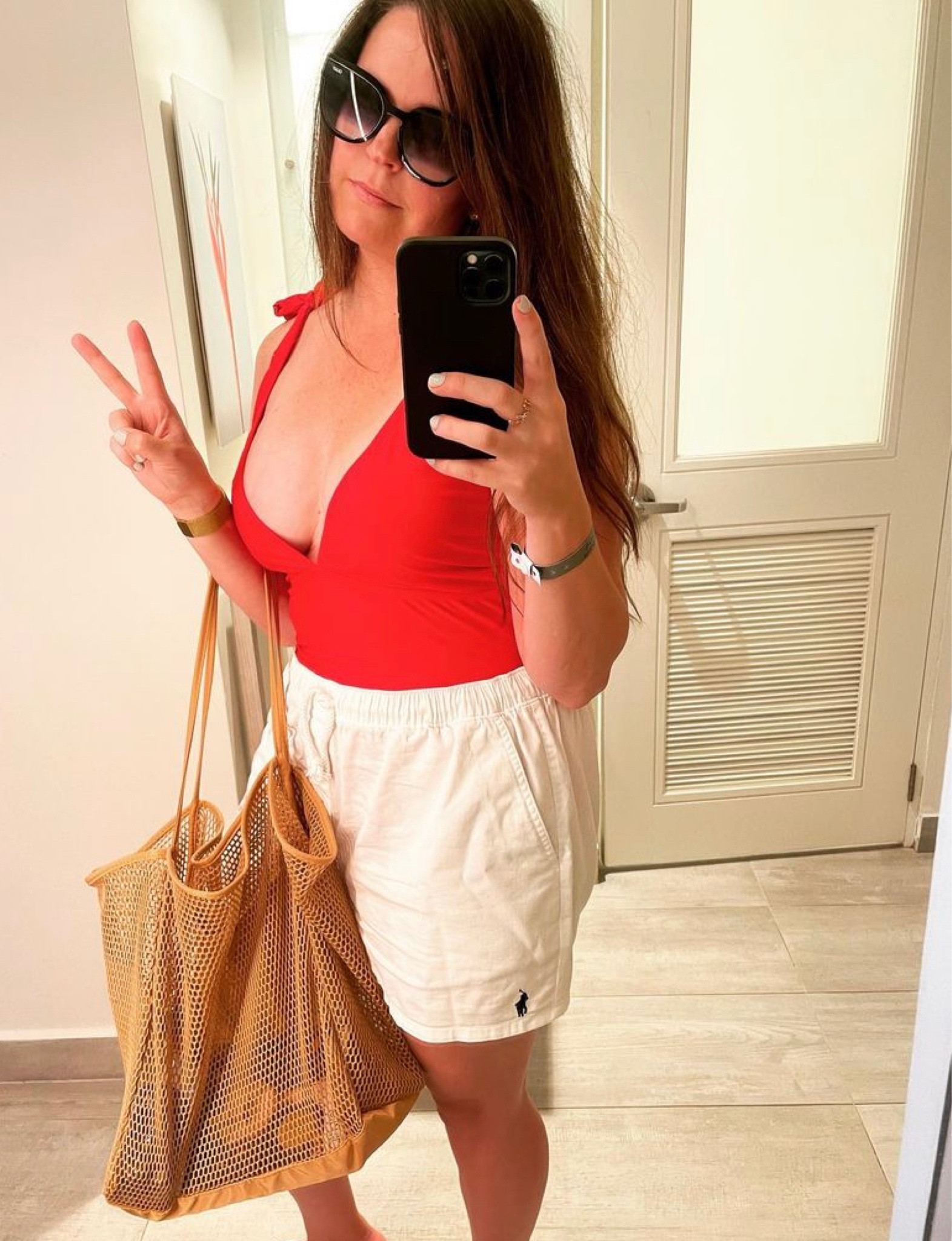 Here is the tote in action. So cute, under $20, packs great! ☀️✈️

#LTKtravel #LTKunder50 #LTKswim