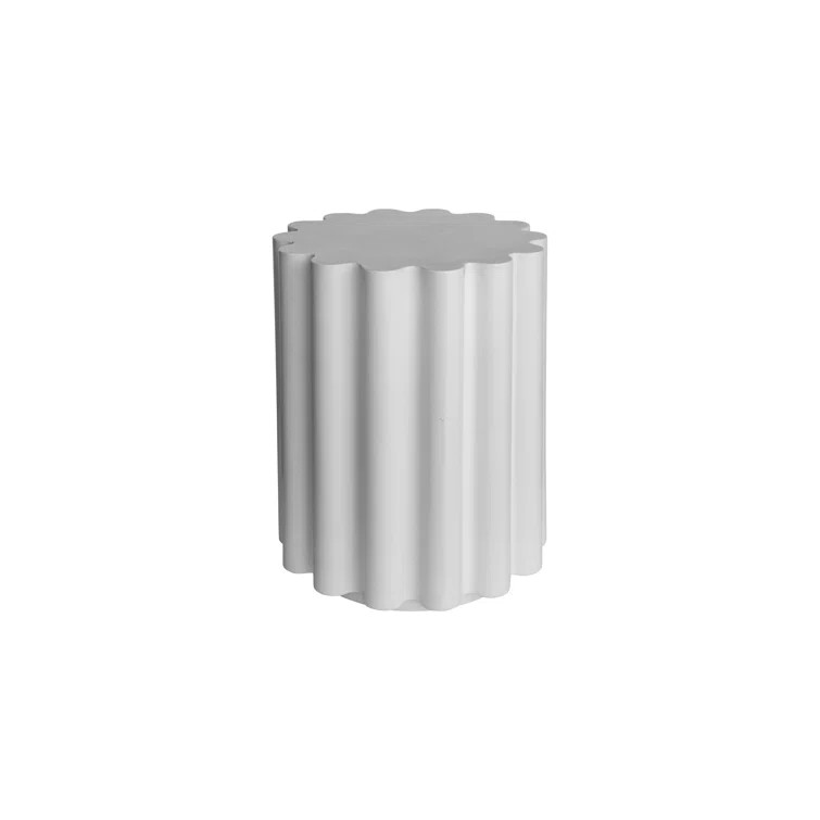 Melati Concrete Accent Stool | Wayfair North America