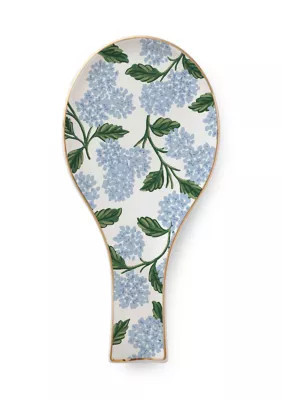 Rifle Paper Co Hydrangea Porcelain Spoon Rest | Belk
