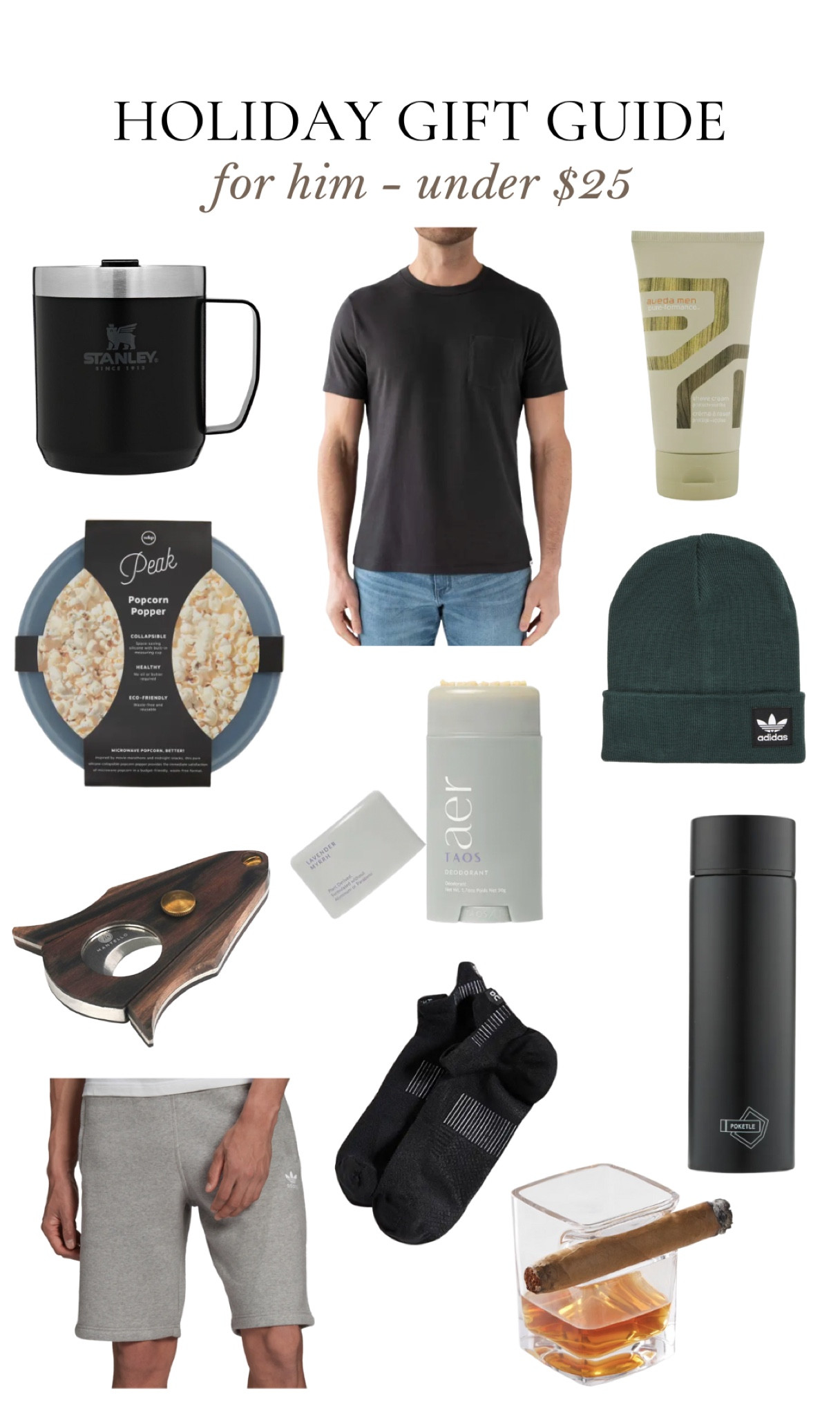 Gift guide - for him under $25