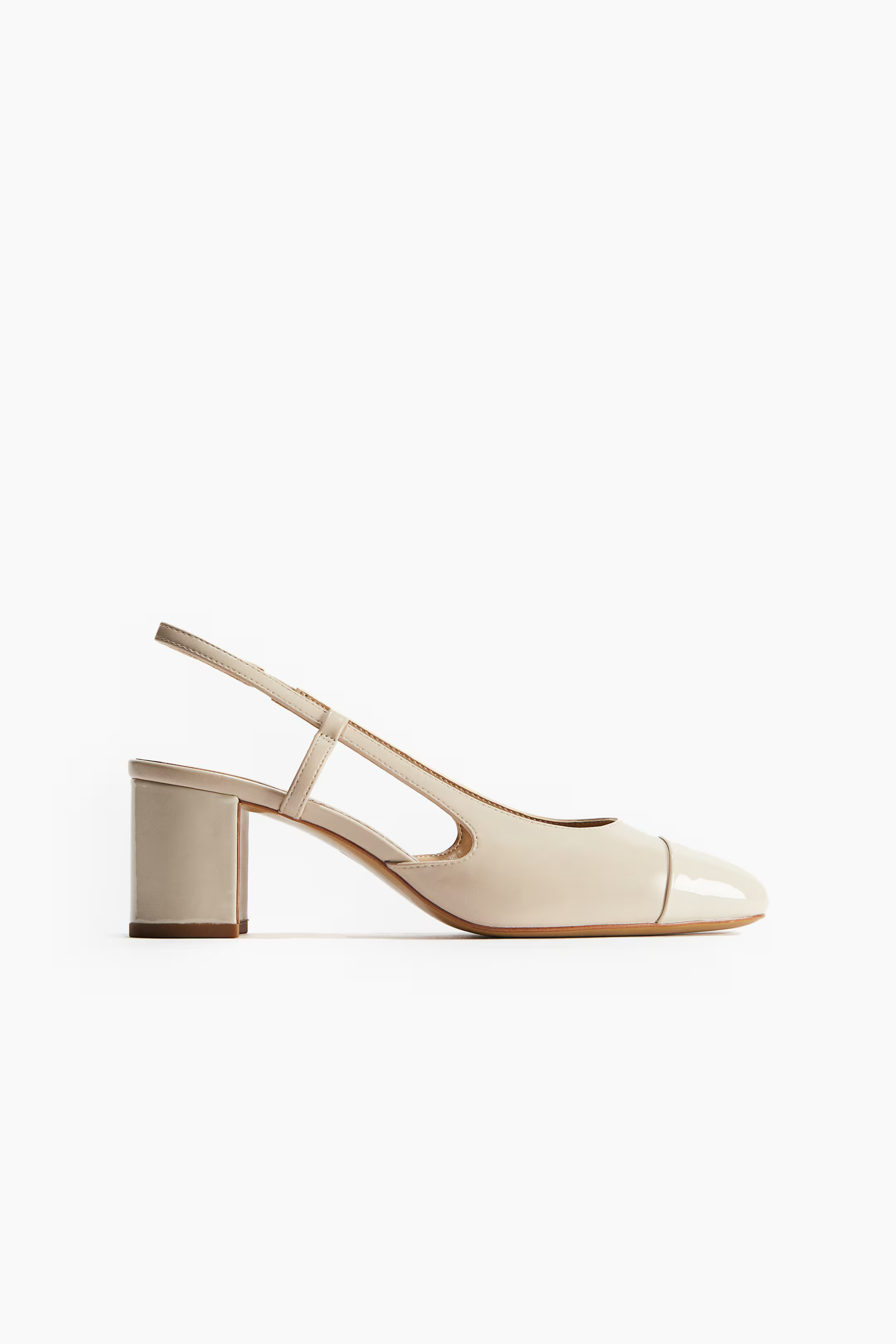 Block-heeled slingbacks | H&M (UK, MY, IN, SG, PH, TW, HK)