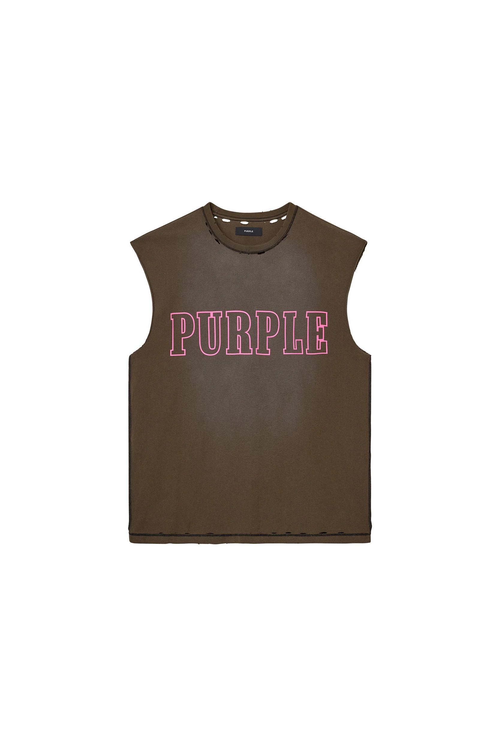 Slab Outline Tank Top | Purple Brand