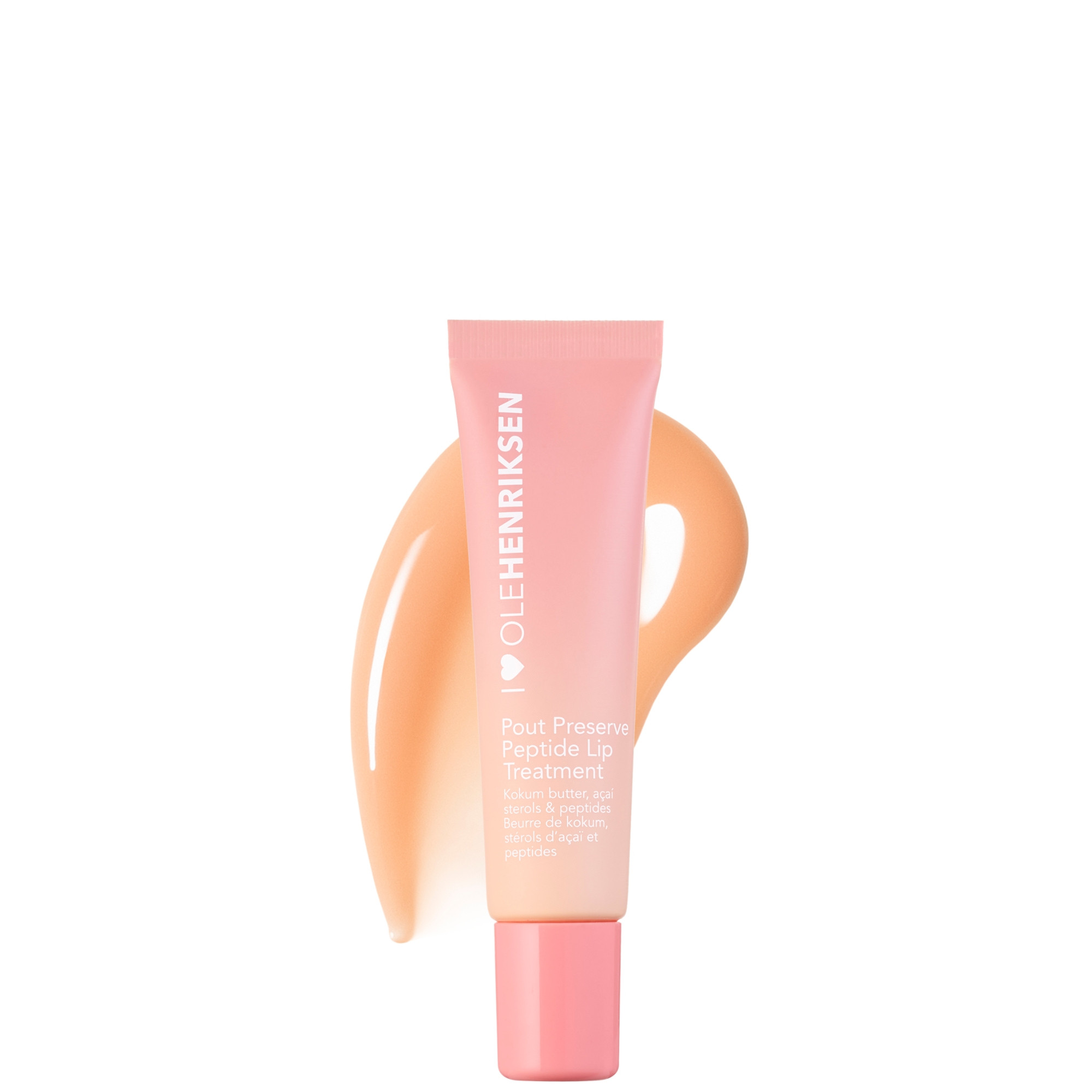 Ole Henriksen Peach Glaze Pout Preserve Peptide Lip Treatment 12ml | Look Fantastic (UK)